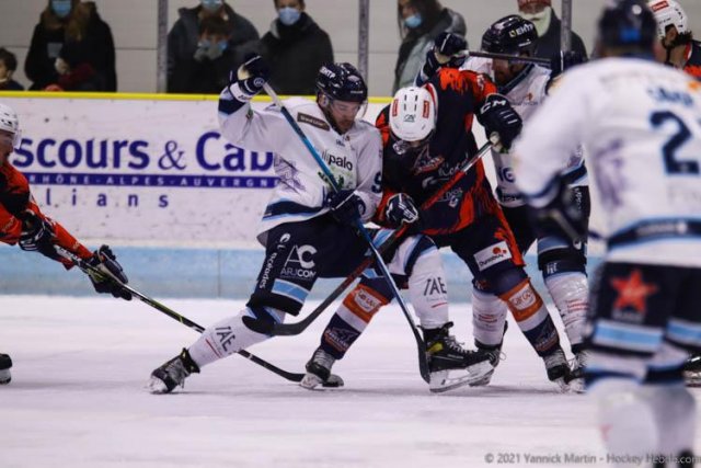 Photo hockey match Clermont-Ferrand - Tours  le 27/11/2021