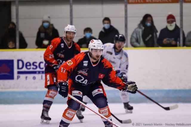 Photo hockey match Clermont-Ferrand - Tours  le 27/11/2021
