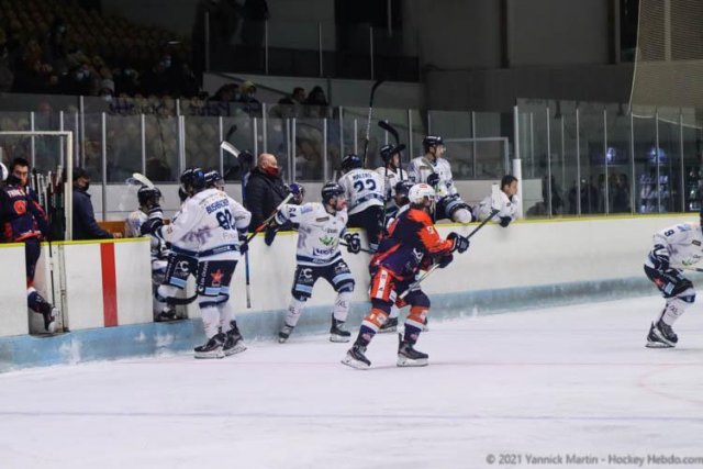 Photo hockey match Clermont-Ferrand - Tours  le 27/11/2021