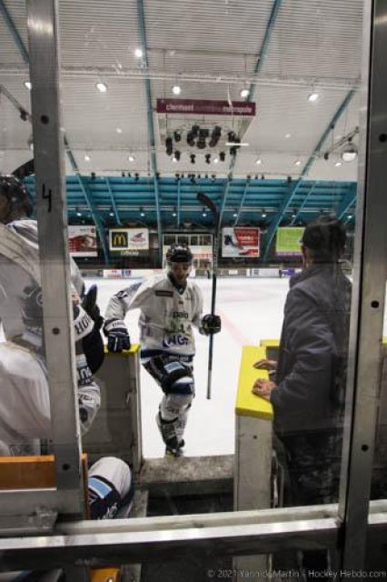 Photo hockey match Clermont-Ferrand - Tours  le 27/11/2021