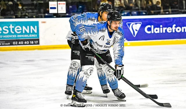 Photo hockey match Nantes - Gap  le 01/12/2021