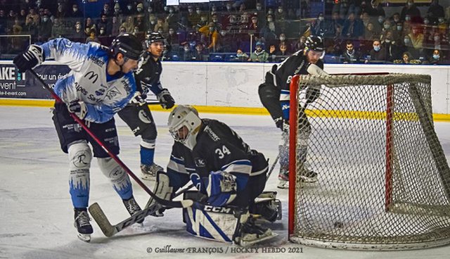 Photo hockey match Nantes - Gap  le 01/12/2021