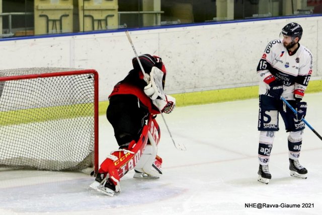 Photo hockey match Nice - Angers  le 01/12/2021