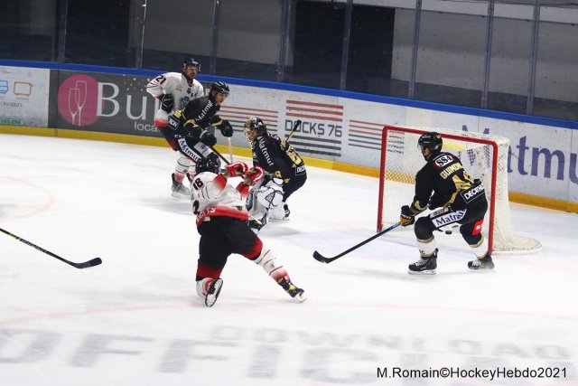Photo hockey match Rouen - Nice le 03/12/2021