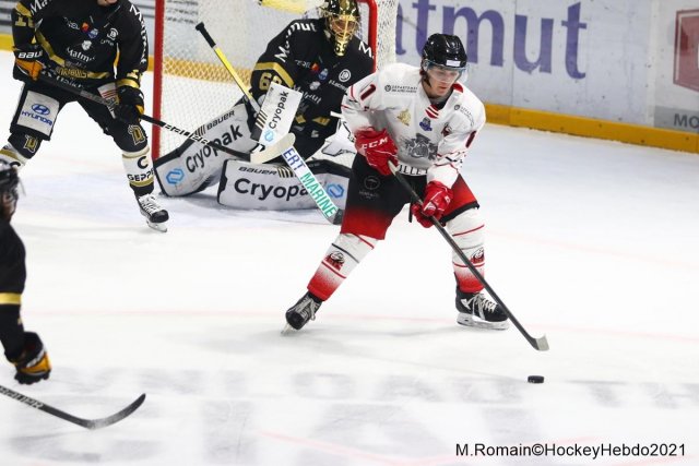 Photo hockey match Rouen - Nice le 03/12/2021