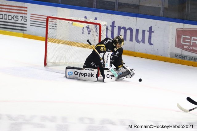 Photo hockey match Rouen - Nice le 03/12/2021