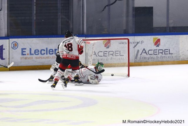 Photo hockey match Rouen - Nice le 03/12/2021