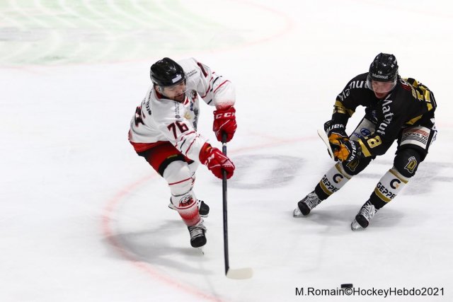 Photo hockey match Rouen - Nice le 03/12/2021