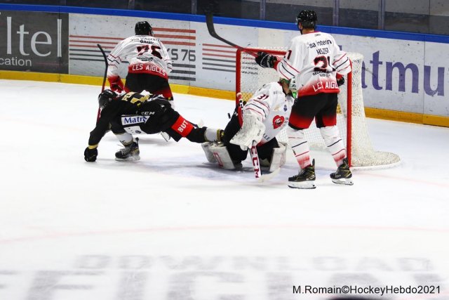 Photo hockey match Rouen - Nice le 03/12/2021