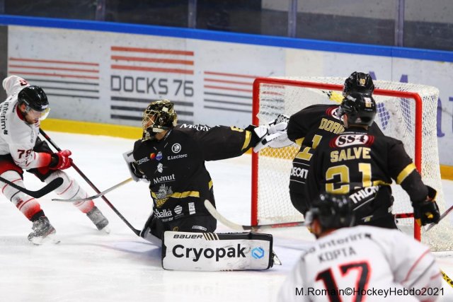 Photo hockey match Rouen - Nice le 03/12/2021