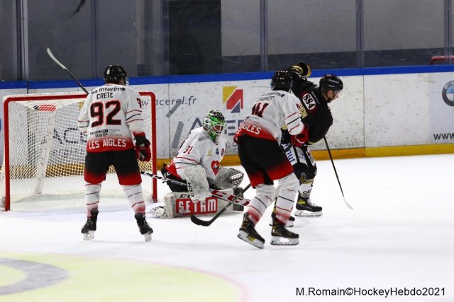 Photo hockey match Rouen - Nice le 03/12/2021