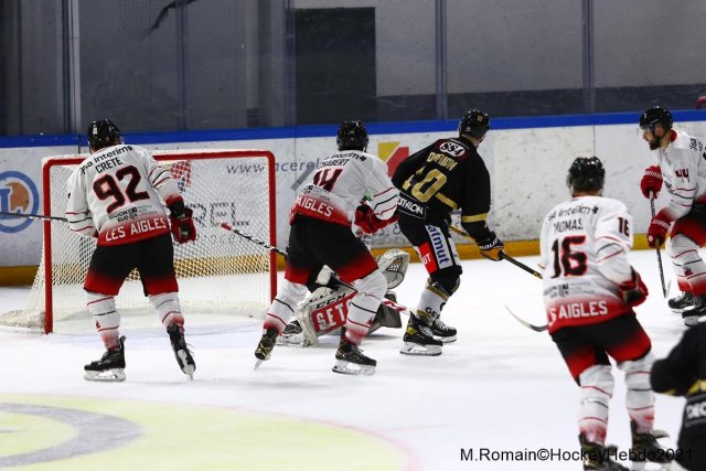 Photo hockey match Rouen - Nice le 03/12/2021