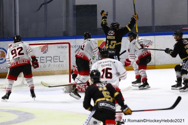 Photo hockey match Rouen - Nice le 03/12/2021