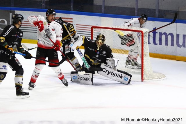 Photo hockey match Rouen - Nice le 03/12/2021