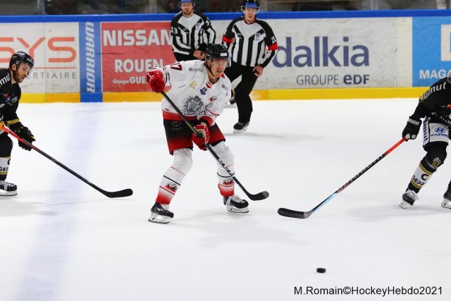 Photo hockey match Rouen - Nice le 03/12/2021