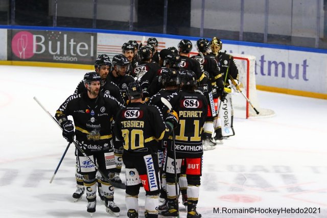 Photo hockey match Rouen - Nice le 03/12/2021