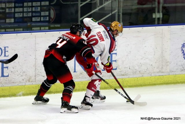 Photo hockey match Nice - Grenoble  le 07/12/2021