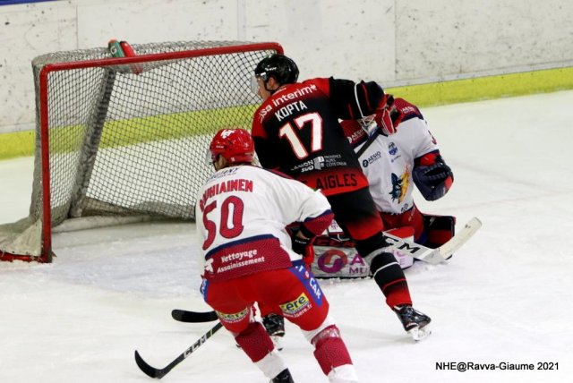 Photo hockey match Nice - Grenoble  le 07/12/2021