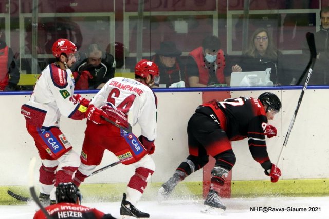 Photo hockey match Nice - Grenoble  le 07/12/2021