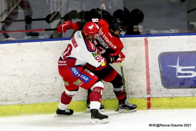Photo hockey match Nice - Grenoble  le 07/12/2021