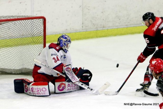 Photo hockey match Nice - Grenoble  le 07/12/2021