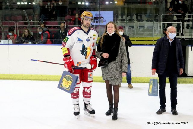 Photo hockey match Nice - Grenoble  le 07/12/2021