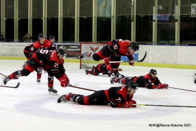 Photo hockey match Nice - Grenoble  le 07/12/2021