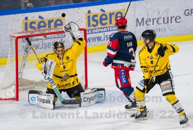 Photo hockey match Grenoble  - Rouen le 10/12/2021