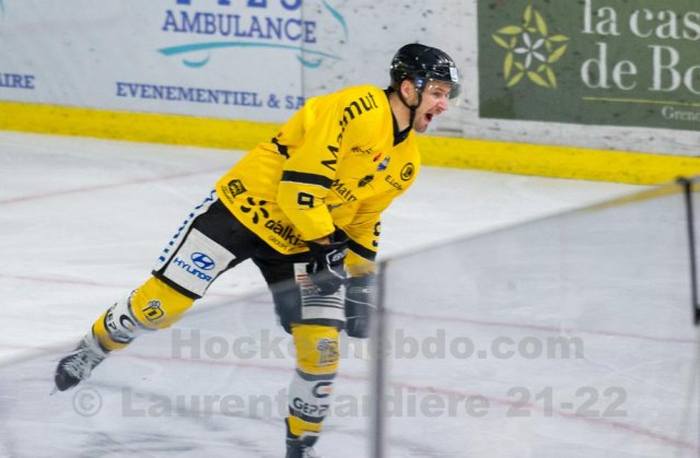 Photo hockey match Grenoble  - Rouen le 10/12/2021