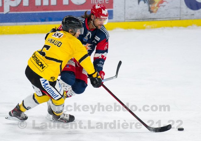 Photo hockey match Grenoble  - Rouen le 10/12/2021
