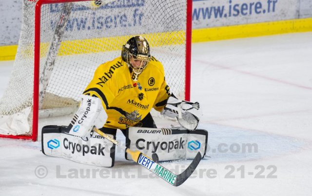 Photo hockey match Grenoble  - Rouen le 10/12/2021