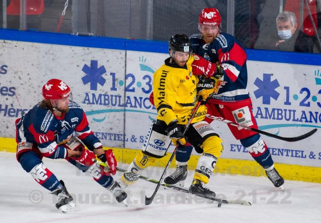 Photo hockey match Grenoble  - Rouen le 10/12/2021