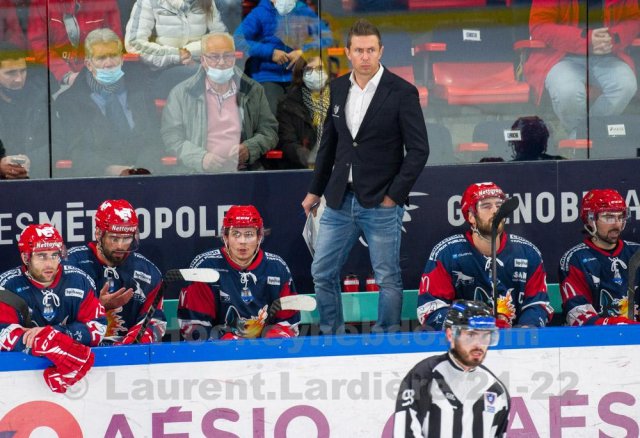 Photo hockey match Grenoble  - Rouen le 10/12/2021