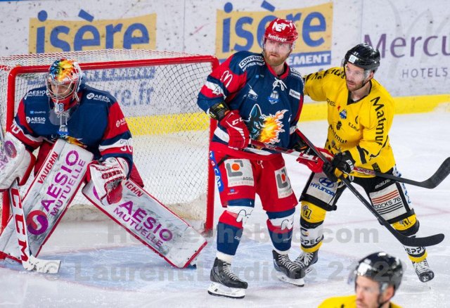 Photo hockey match Grenoble  - Rouen le 10/12/2021