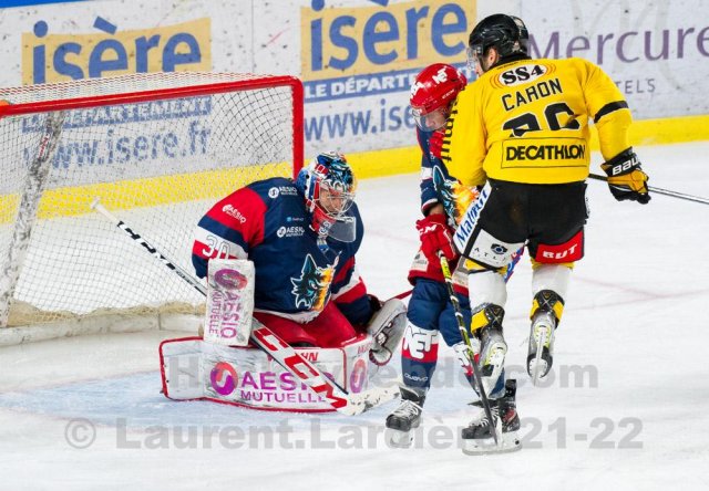 Photo hockey match Grenoble  - Rouen le 10/12/2021