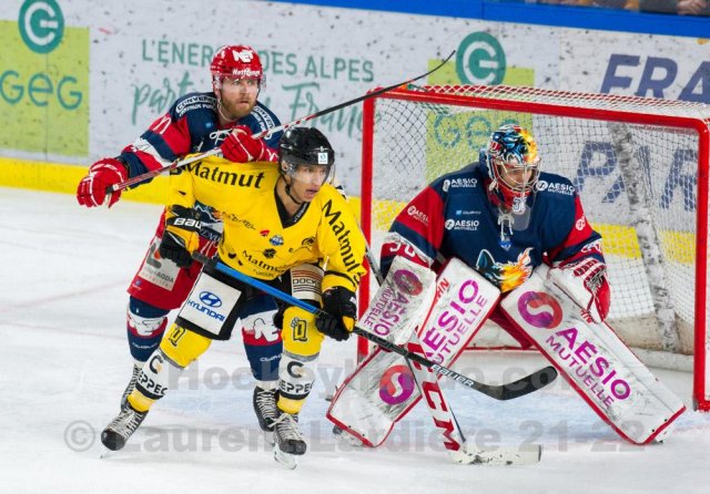 Photo hockey match Grenoble  - Rouen le 10/12/2021