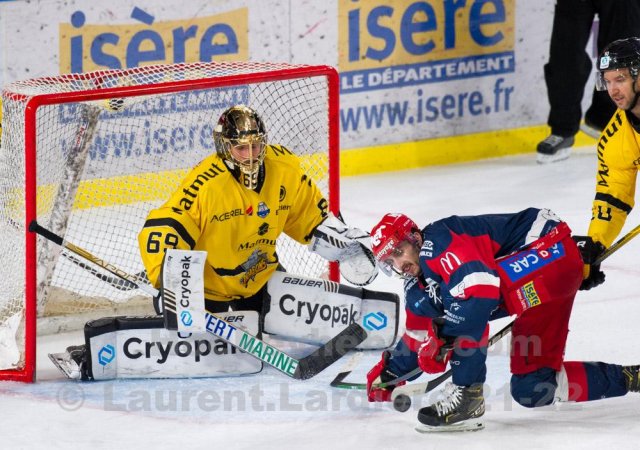 Photo hockey match Grenoble  - Rouen le 10/12/2021