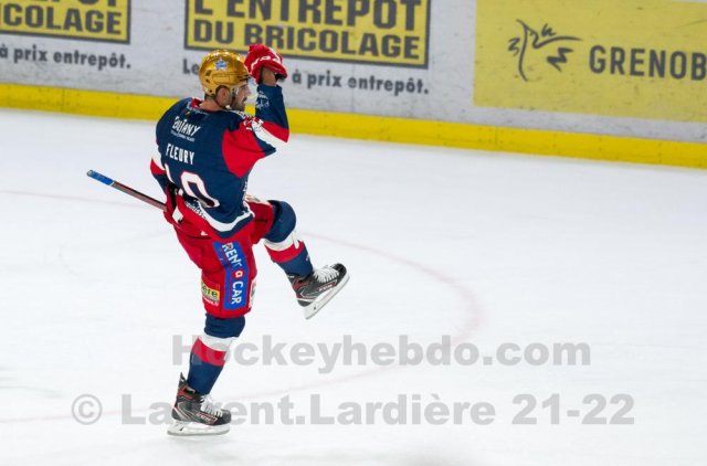 Photo hockey match Grenoble  - Rouen le 10/12/2021