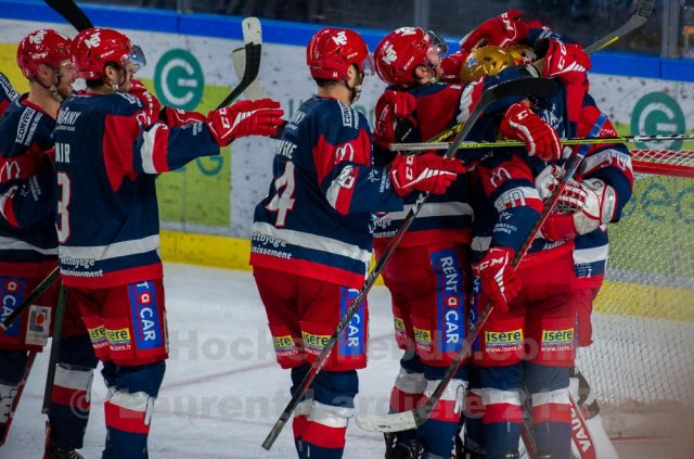Photo hockey match Grenoble  - Rouen le 10/12/2021