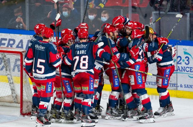 Photo hockey match Grenoble  - Rouen le 10/12/2021