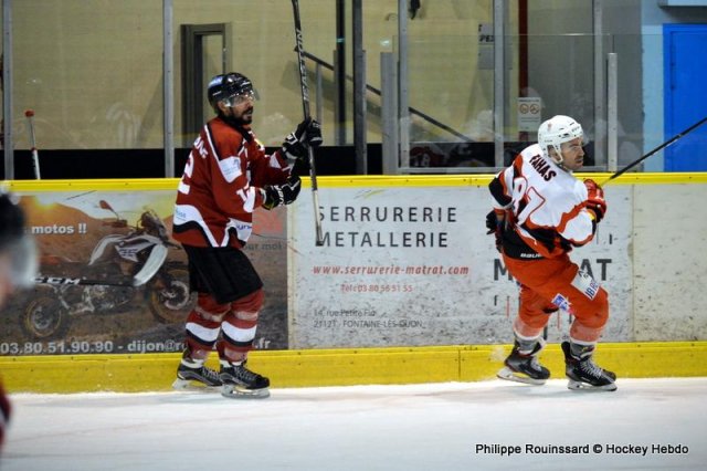 Photo hockey match Dijon  - Metz le 11/12/2021