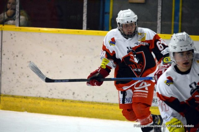Photo hockey match Dijon  - Metz le 11/12/2021