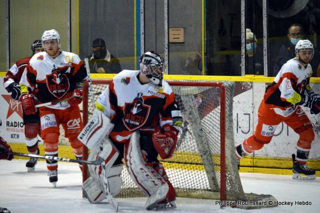 Photo hockey match Dijon  - Metz le 11/12/2021