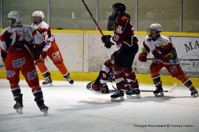 Photo hockey match Dijon  - Metz le 11/12/2021