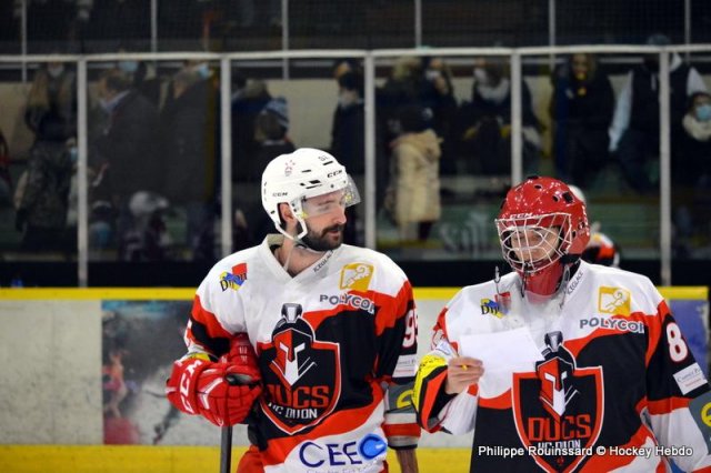 Photo hockey match Dijon  - Metz le 11/12/2021
