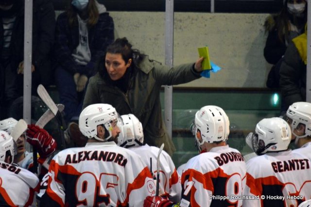 Photo hockey match Dijon  - Metz le 11/12/2021