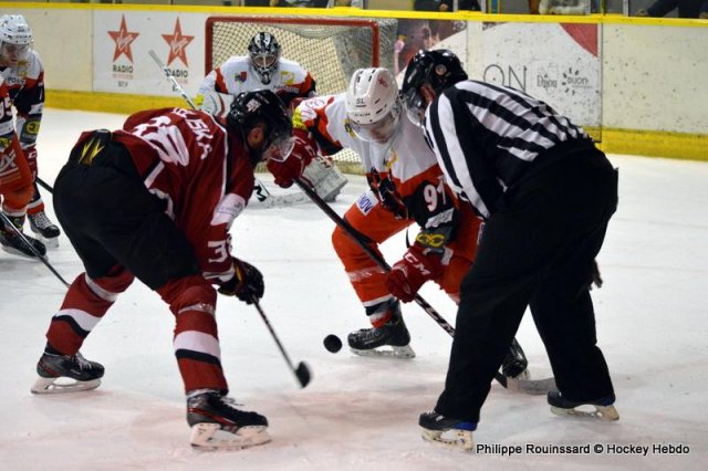 Photo hockey match Dijon  - Metz le 11/12/2021