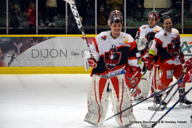 Photo hockey match Dijon  - Metz le 11/12/2021