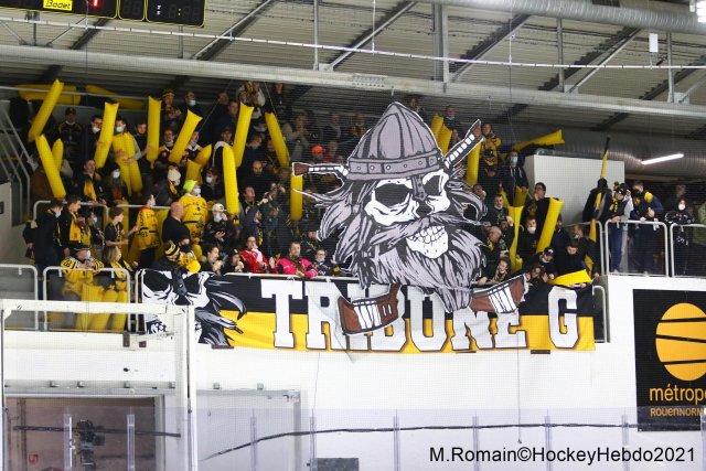 Photo hockey reportage CHL : Rouen, La fin d’un rêve.