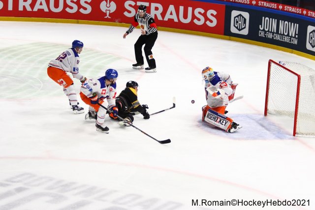 Photo hockey reportage CHL : Rouen, La fin d’un rêve.